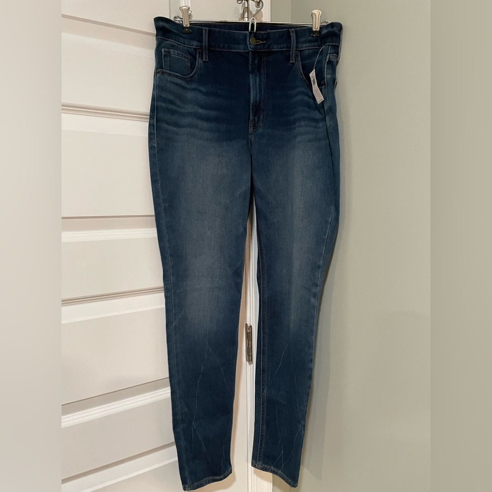 NWT Jeans - high rise, dark wash